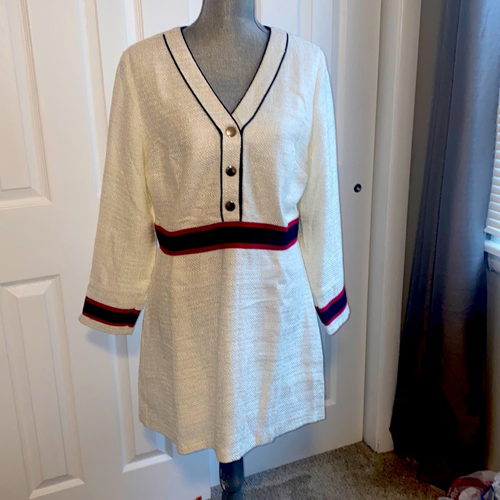 Venus Cream Dress